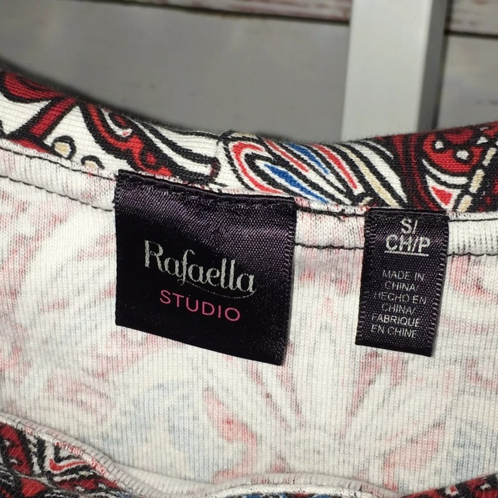 🌸3 for $25 Rafaela sleeveless blouse size Small - Picture 7 of 7